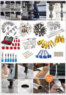 Hole Saws, Glass Hole Saw, AC Hole Saw, HSS TCT Hole Saw