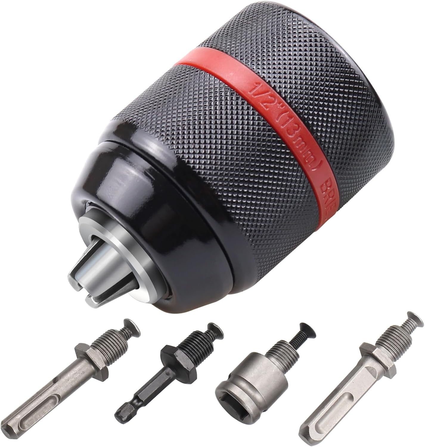 UpToDateTools Keyless Drill Chuck Metal Heavy Duty 1/2