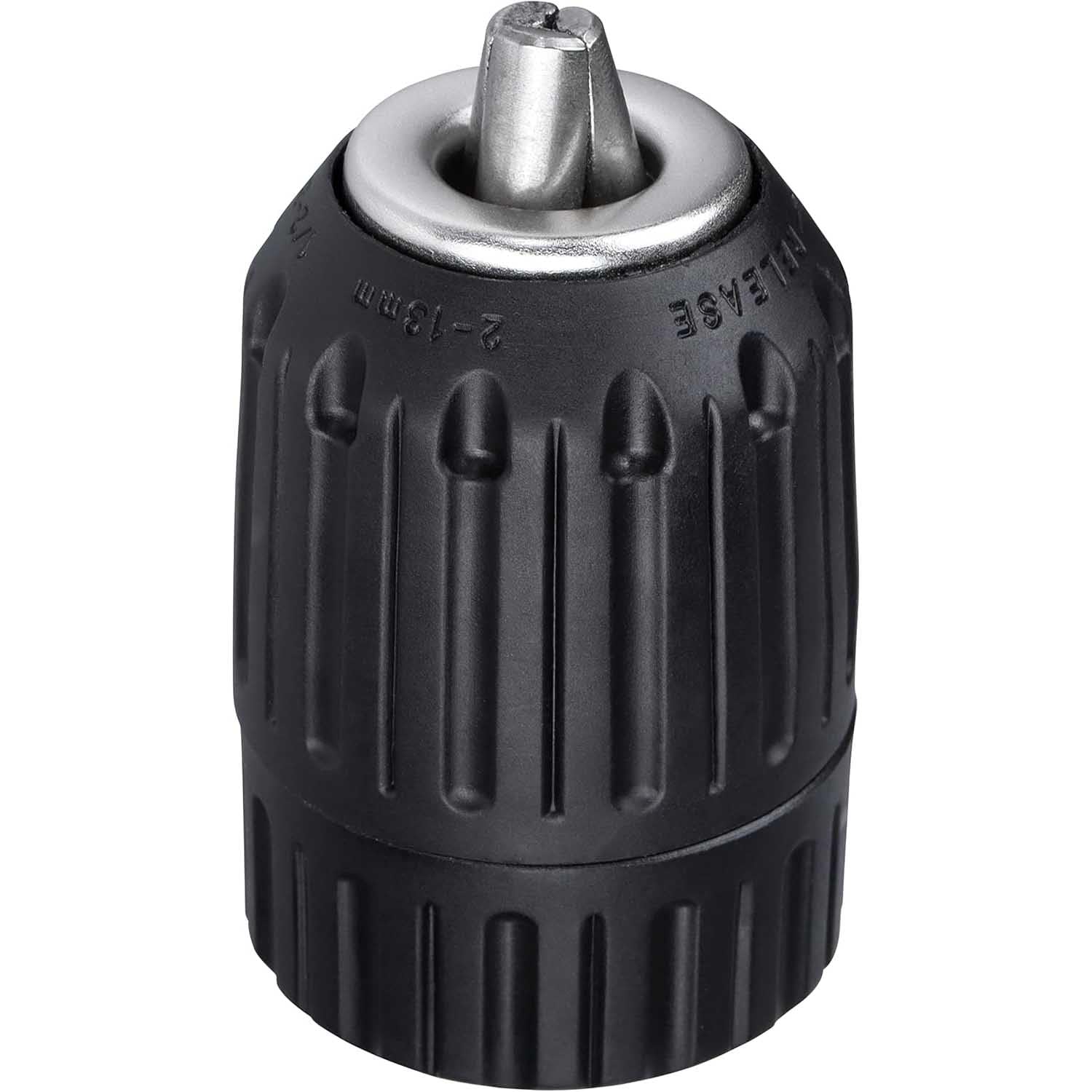 UpToDateTools 13mm Keyless Drill Press Chuck with 1/16 to 1/2-Inch Capacity Drill Chuck Replacement 12-20UNF Mount Keyless Chuck for Impact Driver Power Drill